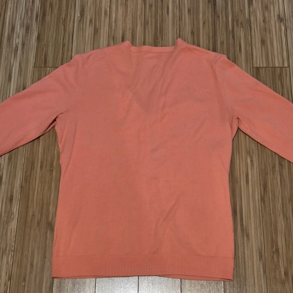 Van Heusen Coral Cardigan Sweater